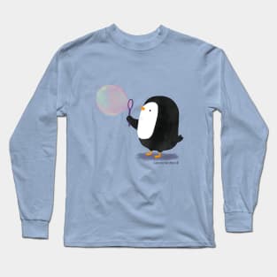 Penguins love Bubbles Long Sleeve T-Shirt